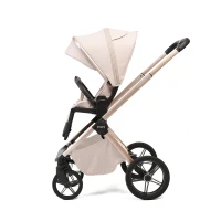 Коляска 2 В 1 Peppy Monaco Plus Beige (бежевый), рама беж, шлифованный