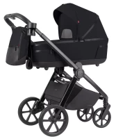 var-Коляска 3 В 1 CARRELLO Omega+ Cosmo Black Арт 6545