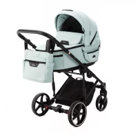 var-Коляска 2 в 1 Adamex ZICO NEW Серо-зеленая Арт ZN-TK27
