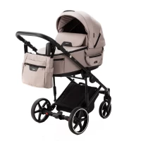 var-Коляска 2 в 1 Adamex ZICO NEW Бежевая Арт ZN-TK72
