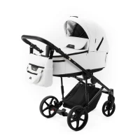 var-Коляска 2 в 1 Adamex ZICO NEW Deluxe Белая Арт ZN-SA1