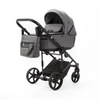 var-Коляска 2 в 1 Adamex ZICO NEW Deluxe Cерая Арт ZN-SA4