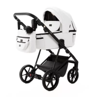 var-Коляска 2 в 1 Adamex Vasco Deluxe Белая Арт V-SA1