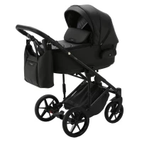 var-Коляска 2 в 1 Adamex ZICO Deluxe Черная