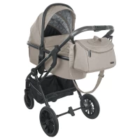 var-Коляска 3 в 1 Indigo CARRY бежевый