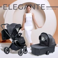 var-Коляска 2 в 1 Sweet Baby Elegante Chrome Grey