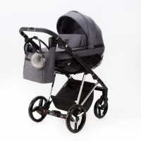 var-Коляска 2 в 1 Adamex  Quantum SE Q-TK681  Серый