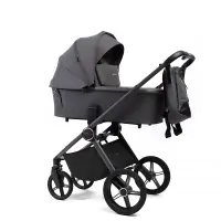 var-Коляска 2 В 1 Peppy Monaco Antrazit Gray