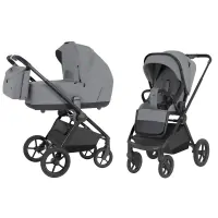 var-Коляска 2 в 1 CARRELLO Epica 2026 Iron Grey Арт 8510