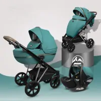 var-Коляска 3 в 1 Luxmom F11 Зеленый