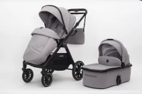 var-Коляска 2 в 1 Ining Baby Rider Light grey