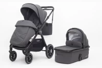 var-Коляска 2 в 1 Ining Baby Rider Dark Grey