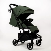 var-Прогулочная коляска Peppy Aero Oliva green