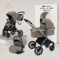 var-Коляска 3 в 1 Luxmom 811 Хаки