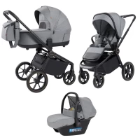 var-Коляска 3 в 1 CARRELLO Epica 2025 Silver Grey Арт 8511