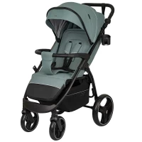 var-Прогулочная коляска Indigo EPICA XL 2025 Зеленый-серый