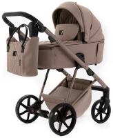 var-Коляска 2 в 1 Adamex Delta NATURA DN-5-CAMEL