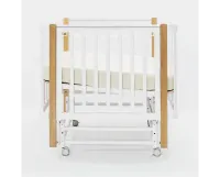 var-Детская кроватка Terra Light Белый/Дерево Арт НИК 17с