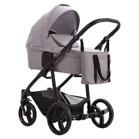 var-Коляска 2в1 Bebetto EXPLORER Арт 10 Св.серый
