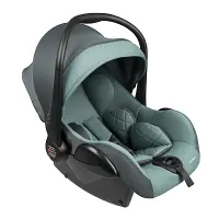 var-Автокресло Indigo BONNY 0+ (0-13 кг) Арт зеленый-серый
