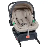 var-Автокресло Indigo MINKY I-SIZE c базой 0+ 0-13кг Арт бежевый