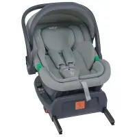 var-Автокресло Indigo MINKY I-SIZE c базой 0+ 0-13кг Арт светло-серый