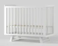 var-Детская кроватка Incanto Anniken New с маятником Белый Арт 02