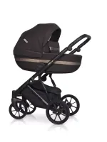 var-Коляска 2 в 1 Riko Basic Delta chocolate Арт 04