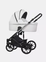 var-Коляска 2 в 1 Riko Nano Thermo Ecco White Арт 02