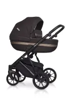 var-Коляска 3 в 1 Riko Basic Delta Chocolate Арт 04