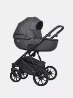 var-Коляска 3 в 1 Riko Basic Montana Ecco Graphite Арт 24
