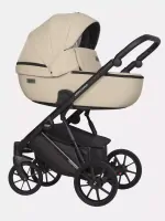 var-Коляска 3 в 1 Riko Basic Montana Ecco ivory beige Арт 15
