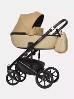 var-Коляска 3 в 1 Riko Basic Ozon бежевый Арт 03