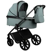 var-Коляска 3 в 1 Indigo STING зелёный