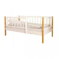 var-Кроватка подростковая MALIKA GLORIA 160х80 белый-бук