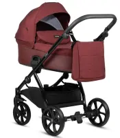 var-Коляска 2 в 1 Tutis Leo 1222220 Burgundy