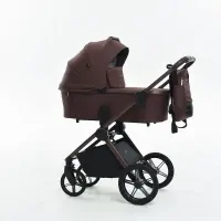 var-Коляска 2 В 1 Peppy Monaco Burgundy