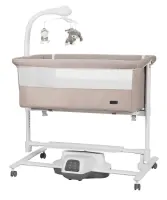 var-Приставная кроватка Carrello Bloom 3 в 1 Cream Beige