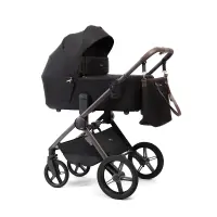 var-Коляска 2 В 1 Peppy Monaco thermo Black