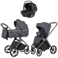 var-Коляска 3 в 1 CARRELLO Vector Landscape Grey + Автокресло Vega