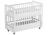 var-Детская кроватка Antemi Classic Sleep c ящиком маятником Белый Арт НИК 22к