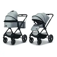 var-Коляска 2 в 1 Moon Clicc 2025 Stone melange