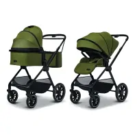 var-Коляска 2 в 1 Moon Clicc 2025 Moss melange