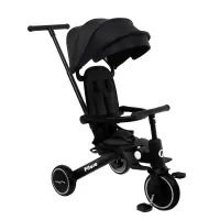 var-Велосипед трехколесный Pituso Leve Pro складной Black/Черный T8