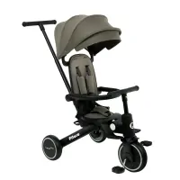 var-Велосипед трехколесный Pituso Leve Pro складной Khaki/Хаки T8