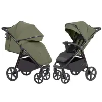var-Прогулочная коляска CARRELLO Bravo Plus 2026 Midnight Green