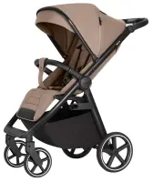 var-Прогулочная коляска CARRELLO Bravo SL Black Frame Velvet Beige Арт 5520