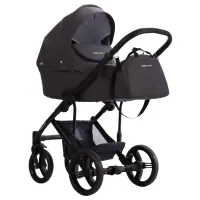var-Коляска 2 в 1 Bebetto MAGNUM LIGHT Тёмно-серый Арт 03