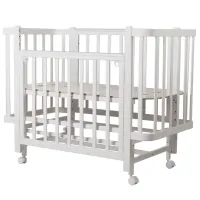 var-Кроватка Indigo Bella 3в1 (маятник) 120х60 Белый
