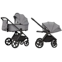 var-Коляска 2 в 1 CARRELLO Ultimo F Canyon Grey (Серый)